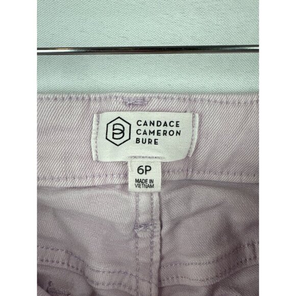 Candace Cameron Bure Womens Light Lavender Pants Size 6P - Picture 5 of 6